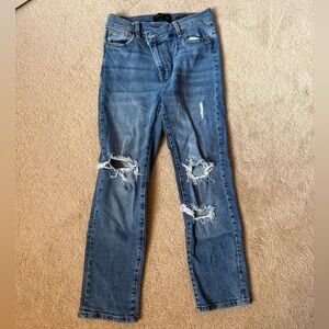 Kendall and Kylie The Icon High Rise Straight Jean